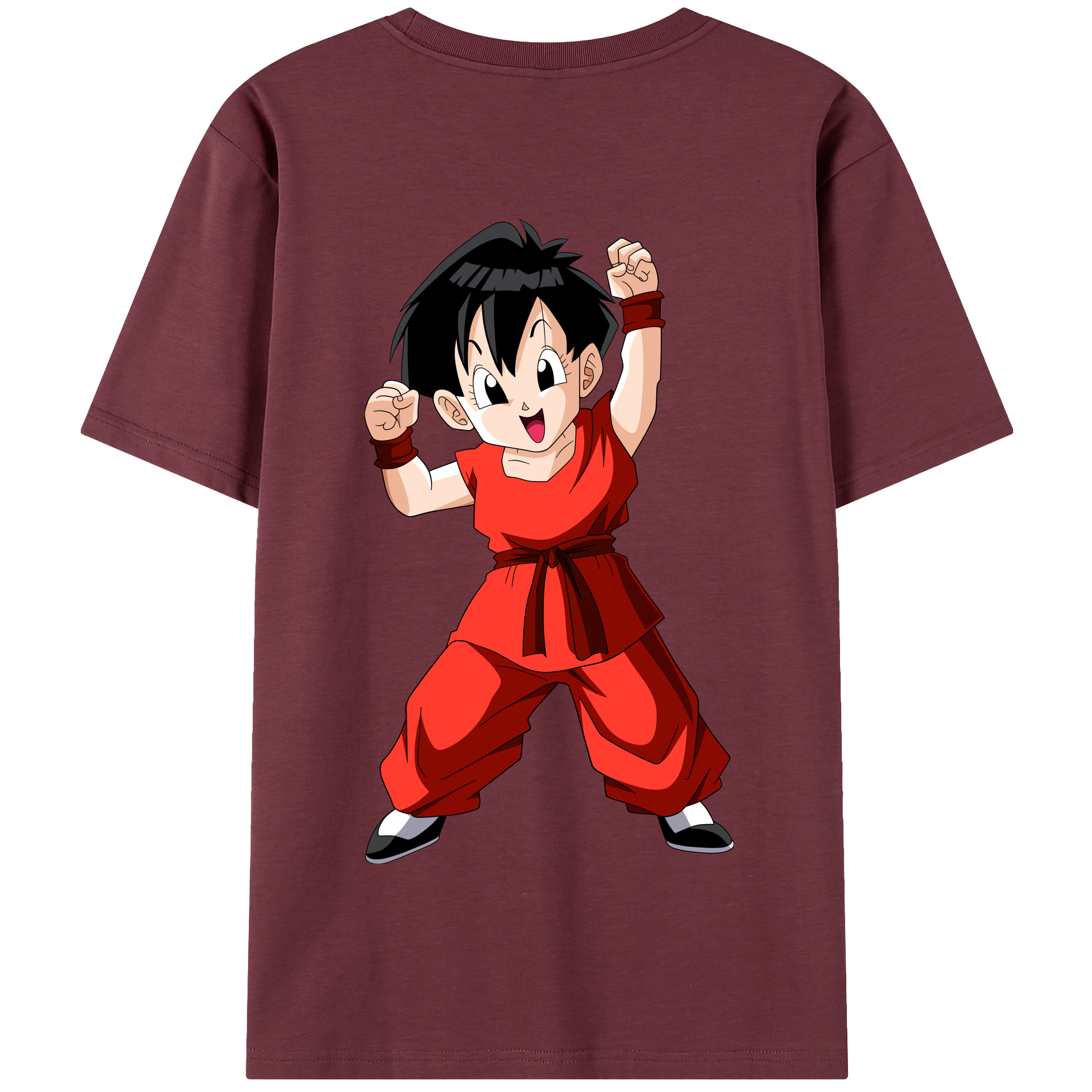 （画像用） ドラゴンボール パン DRAGON BALL Pan 綿100％半袖Tシャツ（背面プリント）